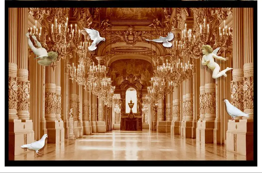 Фотообои 3d на заказ для гостиной | Обустройство дома