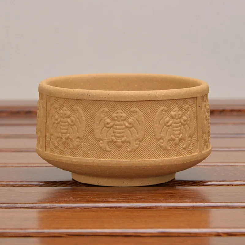 

4 pcs Suits Yixing Zisha Kung Fu Cup small cups handmade gift cups custom manufacturers wholesale