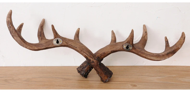 

Nordic style home creative antler wall hanging shop deer head ornament bedroom room wall hanging wall wall decoration