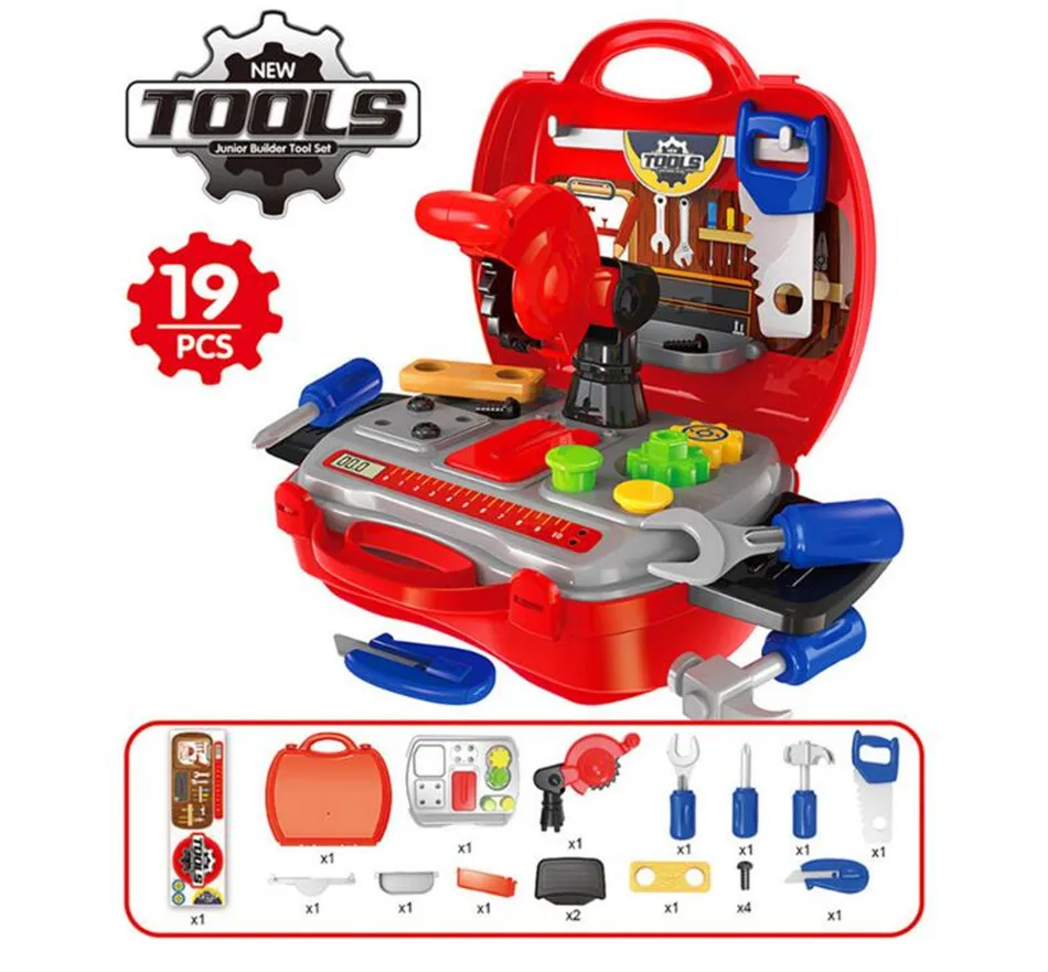 Pretend Play Tooling Kitchen Series Boys Toys For Children Toddlers Simulation Makeup Game For Gilrs Brinquedo Menino
