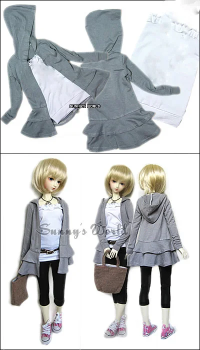 

Аксессуары для шарнирных кукол с капюшоном, комплект одежды для кукол, одежда для шарнирных кукол, обуви, парика и других аксессуаров, масшт...