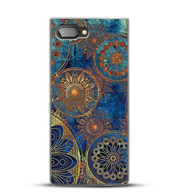 Soft Silicone TPU Phone Case For Blackberry Keyone / DTEK70 Luxury Cartoon Printed Cover Key2 Key 2 BBF100 |