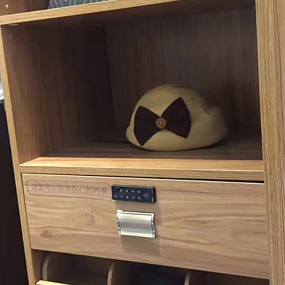 Безопасность замки с выдвижными ящиками деревянный дверной замок Smart