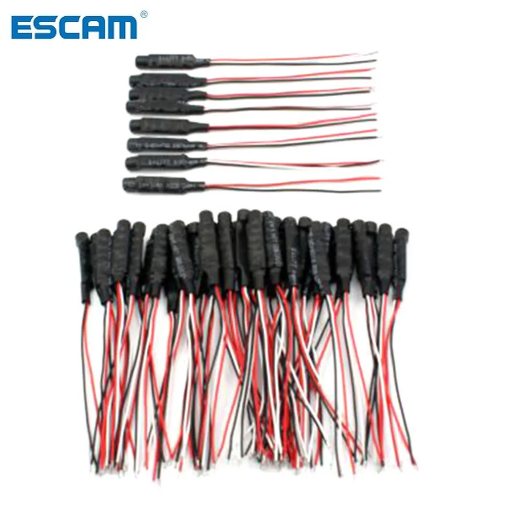 Мини микрофон ESCAM с монитором звука звуковое устройство для захвата высокая