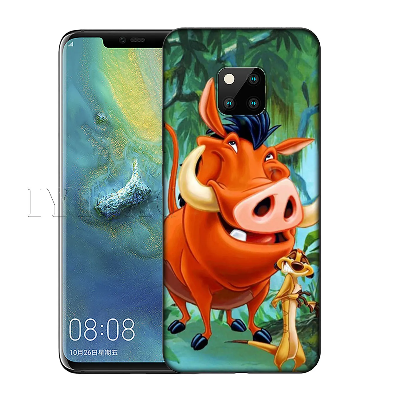 Мягкий силиконовый чехол YIMAOC для телефона Huawei Mate 30 20 10 Pro Nova 5I 5T 5 4 4E 3i 3 2i Lite