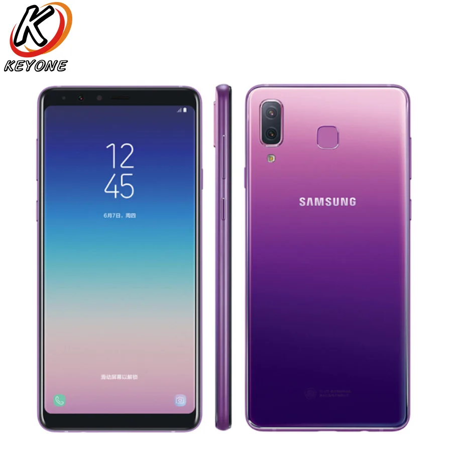 Абсолютно Новый Samsung Galaxy A9 Sta r G8850 4G LTE мобильный телефон 6 3 дюйма 4 Гб ОЗУ 64 ПЗУ Android 8
