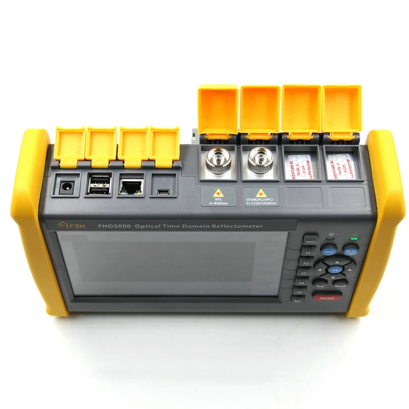 OTDR FHO5000 D26 SM 1310/1550nm 26/24 дБ Визуальный дефектоскоп и измеритель мощности оптический