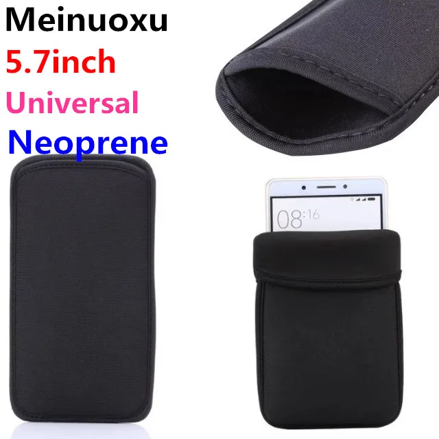 For 5.7inch 4,"~ 6,4" дюймов Универсальный неопреновый чехол сумка чехол для iphone 11 Pro Max XR XS Max 8 Plus для Galaxy Note 10 S10 PLUS S10e - Цвет: For 5.7inch