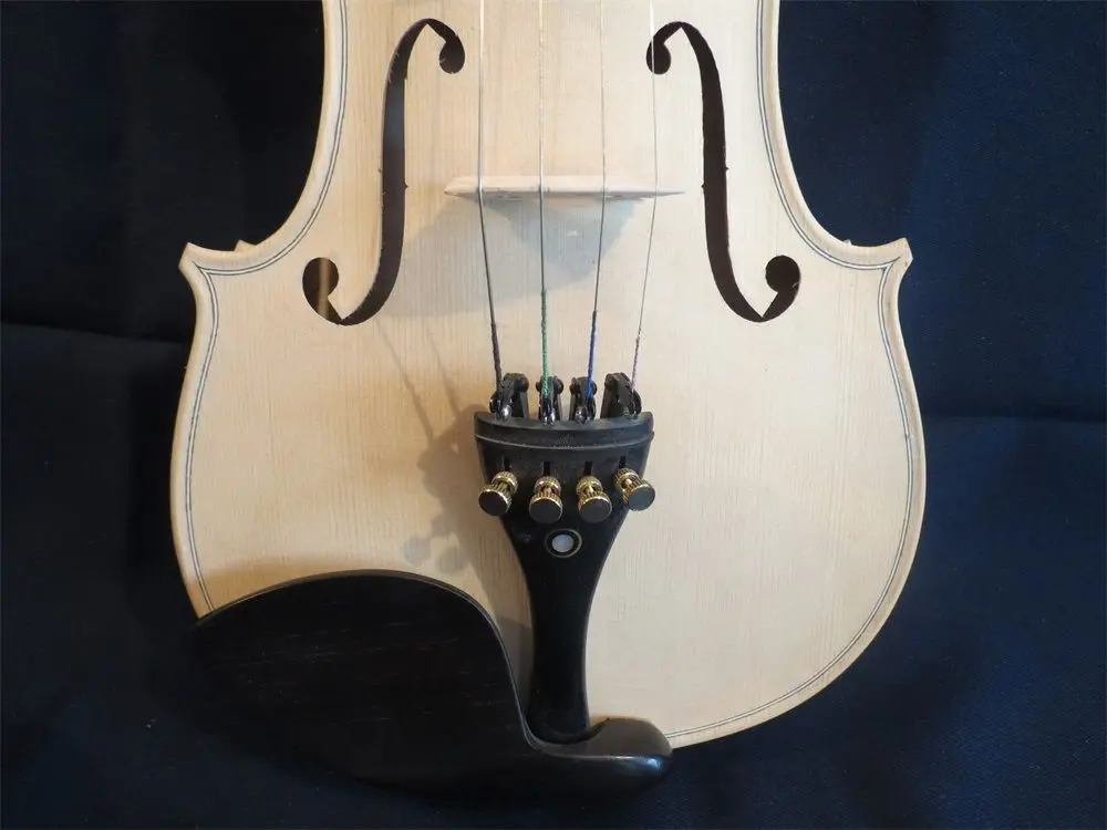 Фото Скрипка в стиле Strad, белая unfinishe 4/4, хороший звук #12006 №4