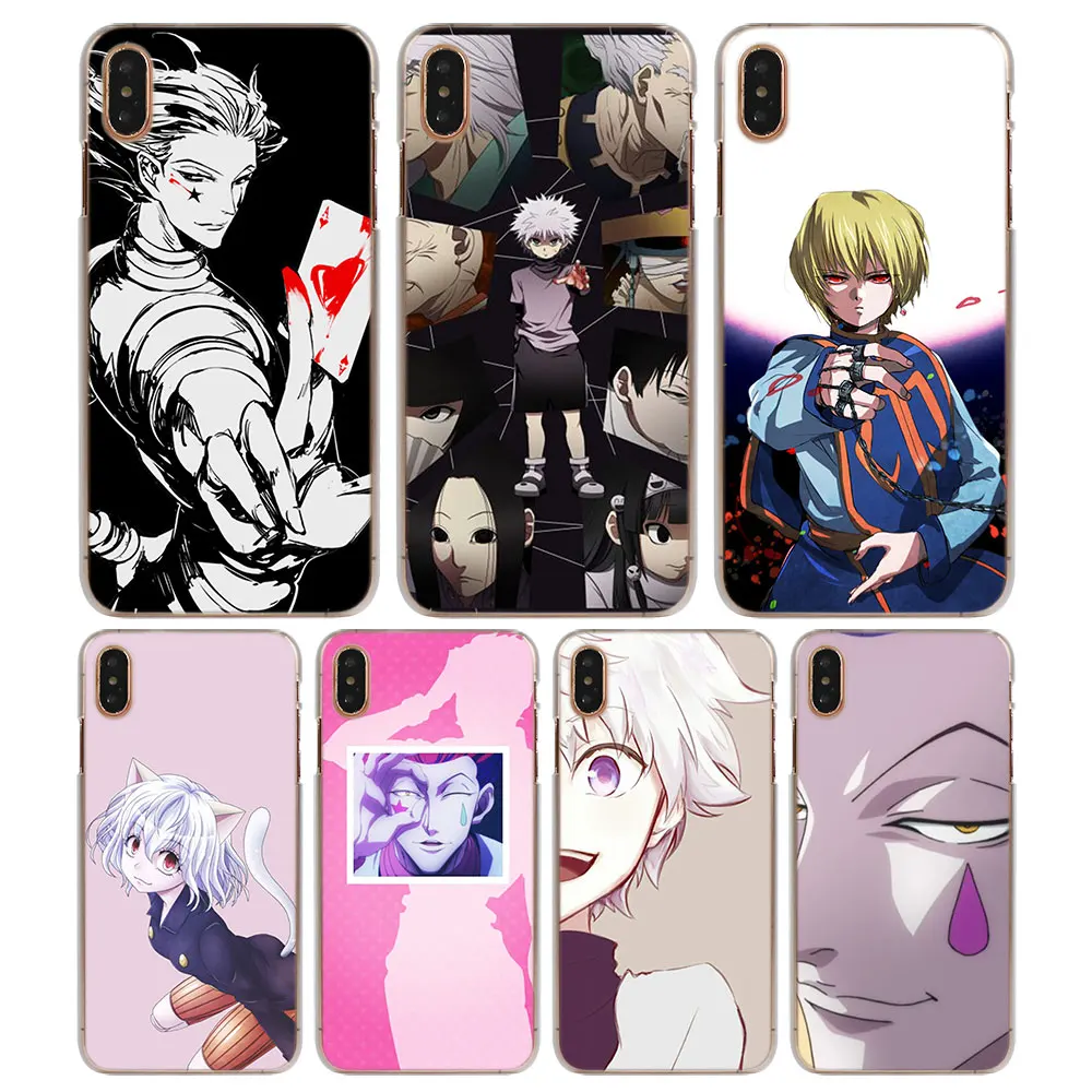 Hunter x hunter hisoka Прозрачный жесткий чехол для телефона Apple iPhone X XS XR XS MAX 6 6s 6Plus 7 8 7 Plus SE 5S