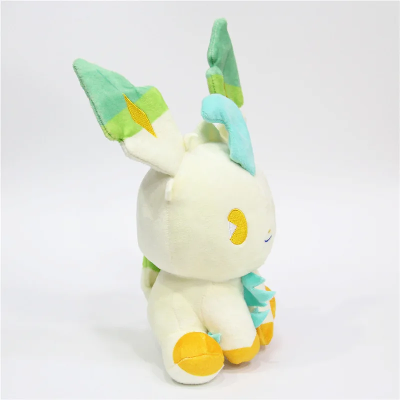 20 см Пикачу Eevee Glaceon плюшевые игрушки Vaporeon Sylveon Jolteon сидя жеста мягкие животные Детский подарок