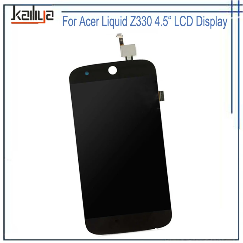 Для acer Liquid Z330 ЖК-дисплей с кодирующий преобразователь сенсорного экрана в сборе