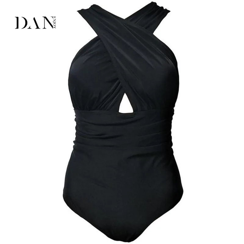 DANENOY 5Xl цельный купальный костюм 2019 сексуальная одежда для плавания женский