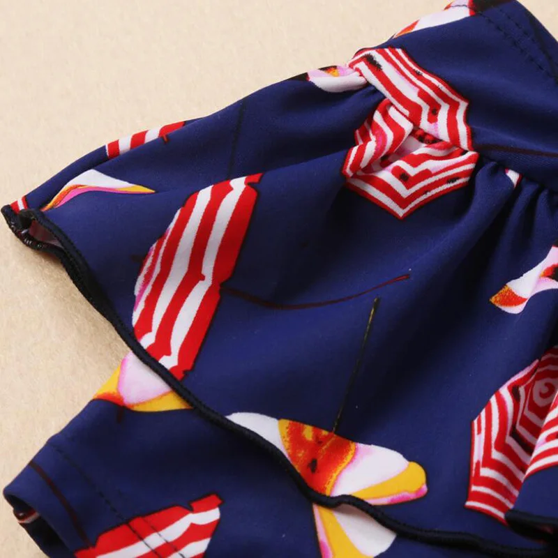 Купальник для девочек с принтом купальный костюм 2 12 лет из ЭВА|swimsuit for girls|swimsuit