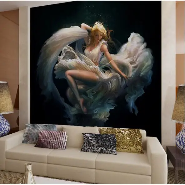 Фотообои для фотографий девушек 3D обои гостиной спальни картина маслом нетканые
