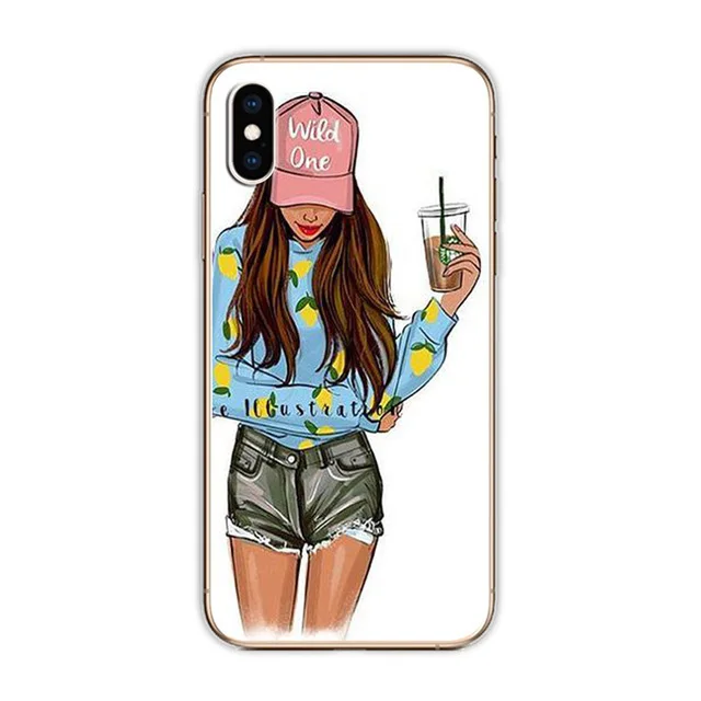 Прозрачные мягкие чехлы для телефонов девочек Bff Best Friends Forever чехол iPhone 7 6 6S 8 Plus X XR