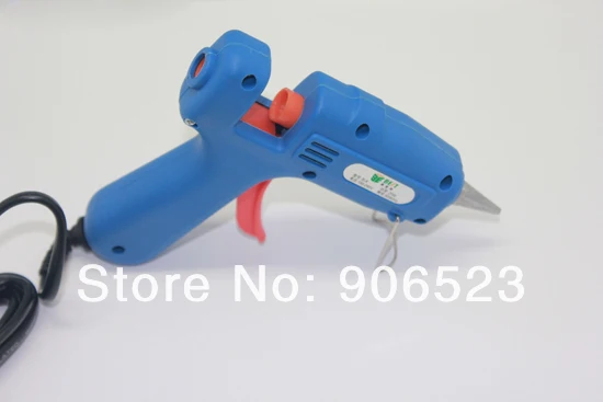 Бесплатная доставка синий клеевой пистолет 20 Вт 110 В 220 в диаметр 7 мм электронные