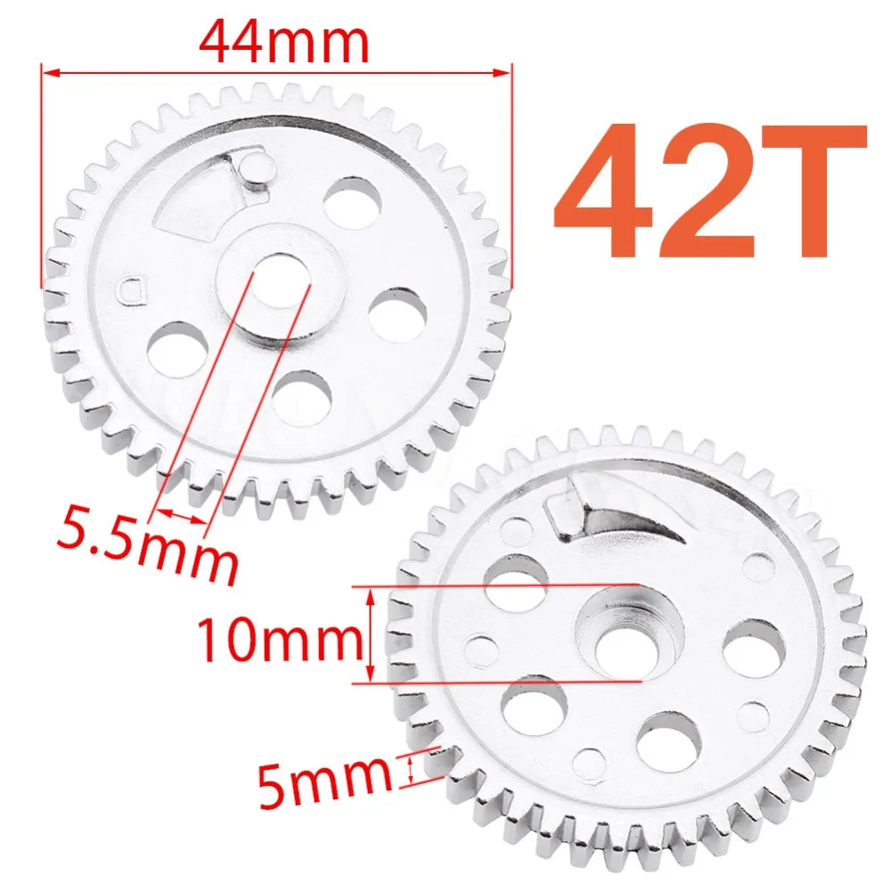 10 шт. 06033 сталь металл 42T Spur Gear Fit 2 скоростной RC автомобиль для HSP обратной мойки Redcat