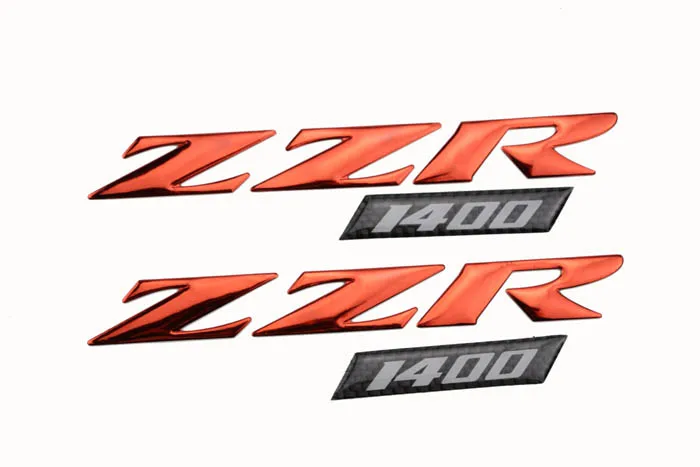 Наклейка на эмблему мотоцикла KODASKIN 3D raise Carbon 1400 для двигателя ZZR1400|motorcycle emblem|decals for