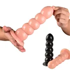 Силиконовые Огромные большие анальные шарики Анальная пробка массажер простаты мягкая большая Анальная пробка Dilatador анальный мастурбатор секс-игрушки для мужчин и женщин