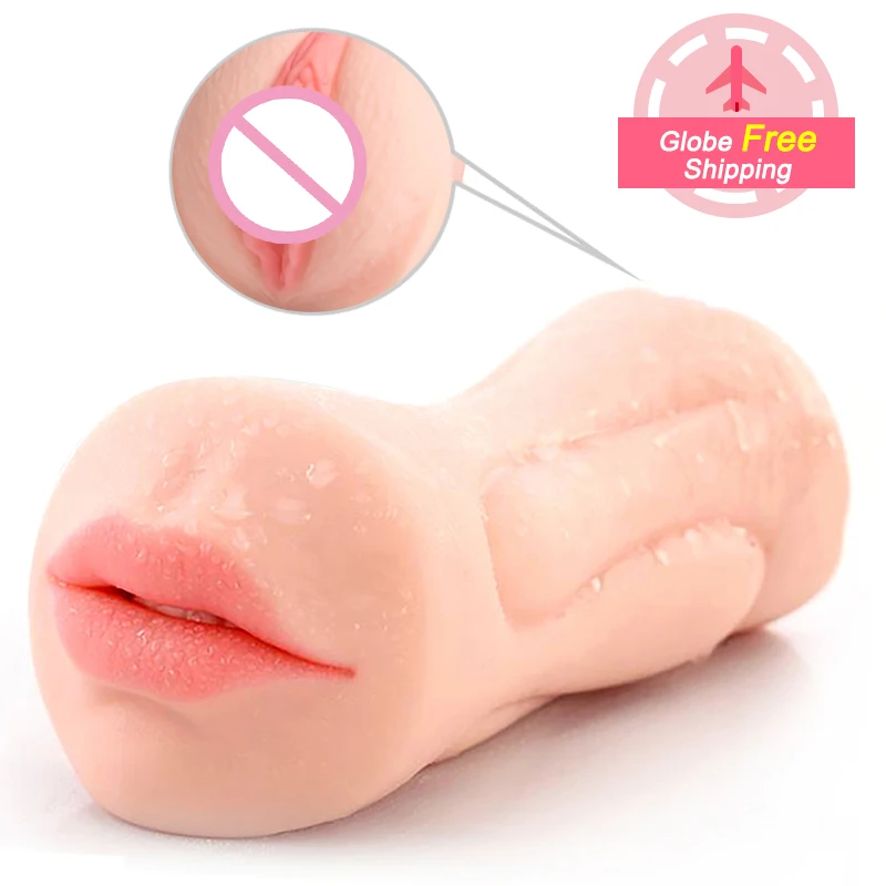 Zemalia Debby Реалистичный оральный стимулятор с языком и зубами Искусственная вагина мужской мастурбатор.