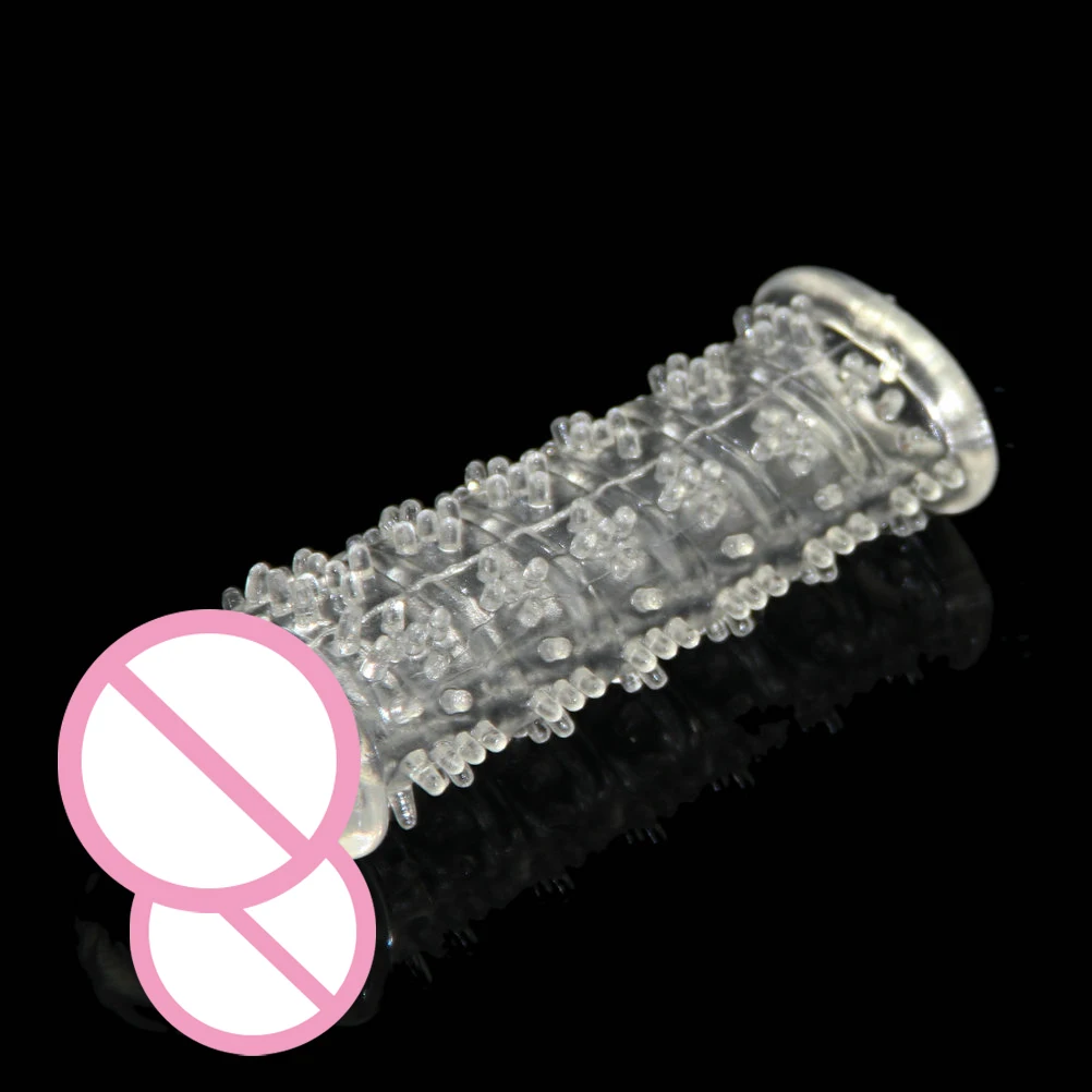 Расширитель пениса candiway в горошек смелый многоразовый фаллоимитатор чехол для