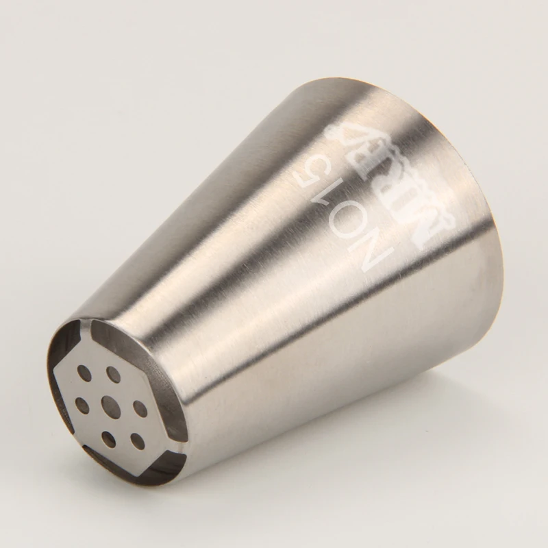 

(30pcs/Lot)Free Shipping Stainless Steel 18/8 Cake Decorating Specialty Russian Flower Nozzle #NO15