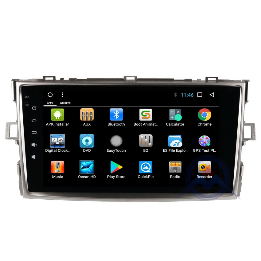 ZOHANAVI Восьмиядерный Android 9,0 автомобильный радиоприемник для Toyota Verso EZ 2007 2008 2009 мультимедийный плеер DVD gps навигация