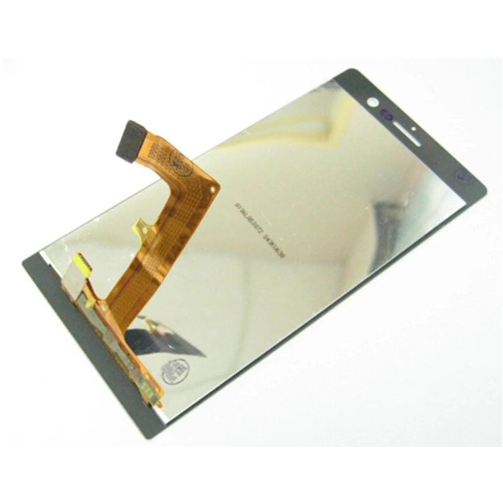 + Для huawei Ascend P7 L00 L05 L10 с рамкой ЖК дисплей Экран Сенсорный экран планшета Дисплей
