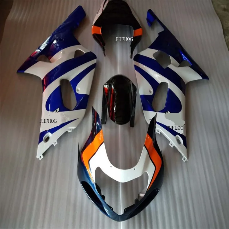 Комплект обтекателей для мотоцикла SUZUKI GSXR600 750 K1 01 02 03 синий GSXR 600 GSXR750 2001 2002 2003