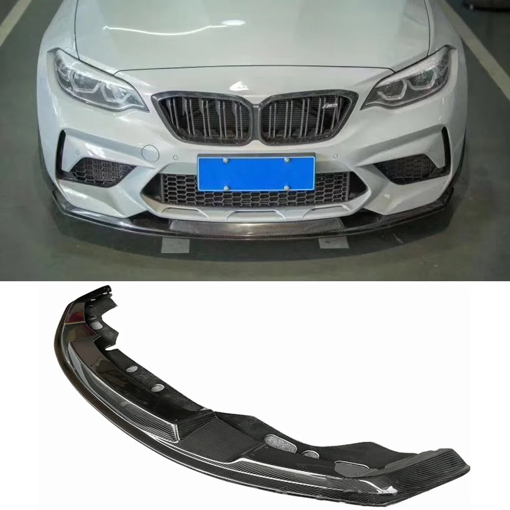

Фартук для передних губок из углеродного волокна для BMW 2 серии F87 M2 Competition M2c купе 2 двери 2016-2019
