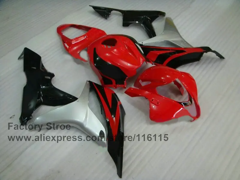 Красные серебряные литья под давлением запчасти для мотоцикла HONDA CBR 600 RR