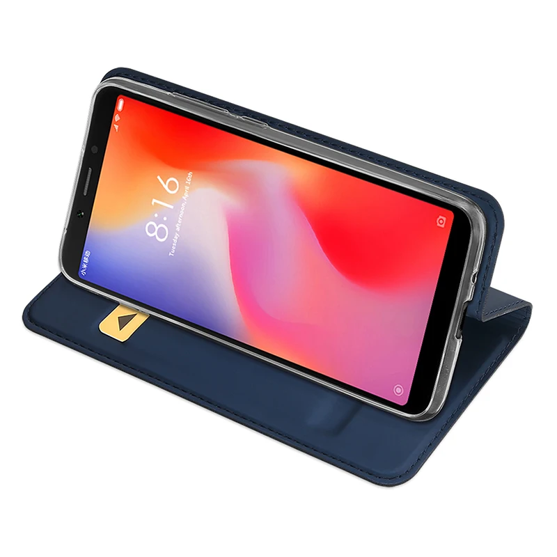 Dux Ducis чехол Xiaomi Redmi 6 Чехол кожаный бумажник Чехлы для 6A Redmi6 флип Coque Xiomi pro