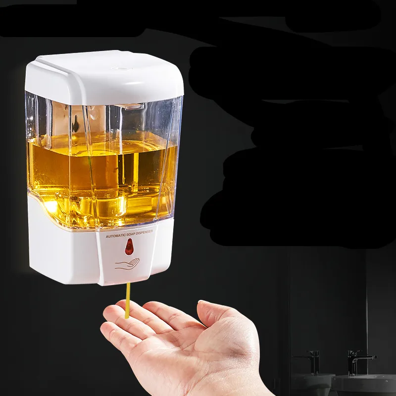 Диспенсер для мыла гостиничный бытовой ванной настенный автоматический блок