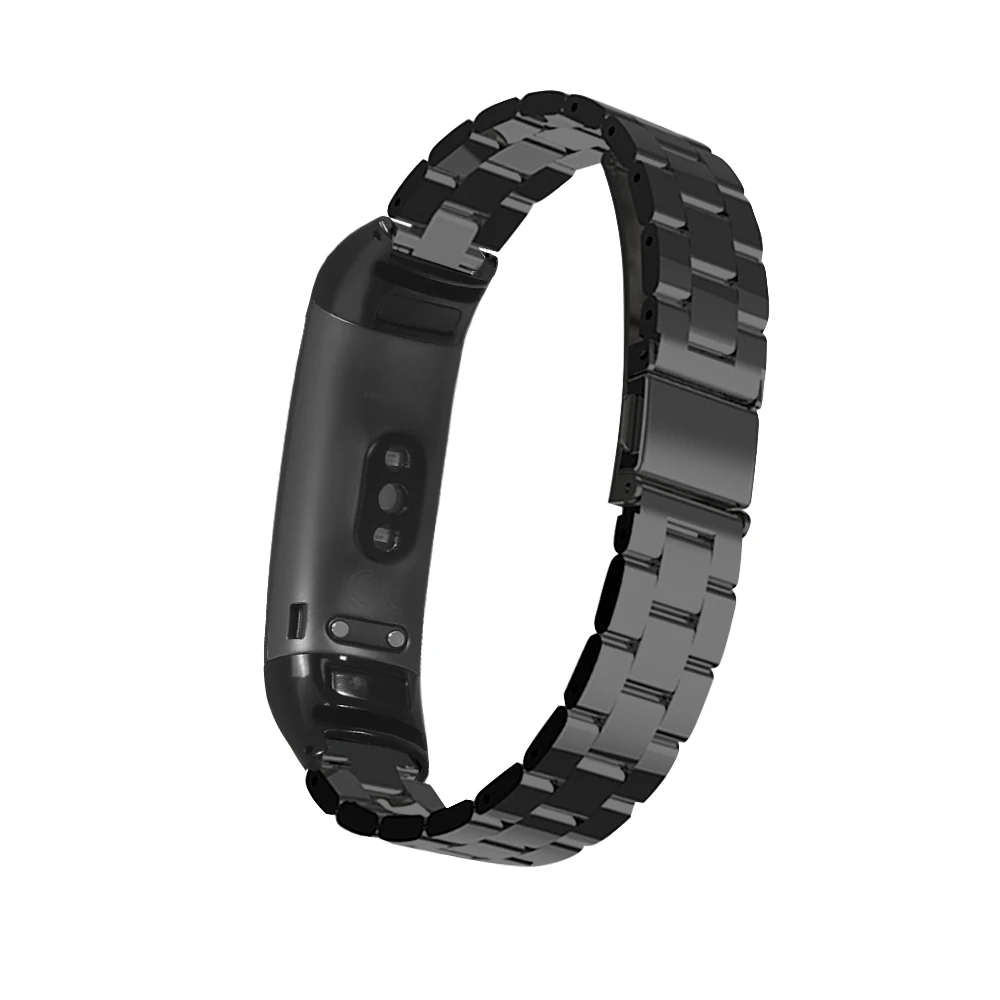 FIFATA металлический ремешок для Huawei Band 3 Безвинтовой браслет из нержавеющей стали