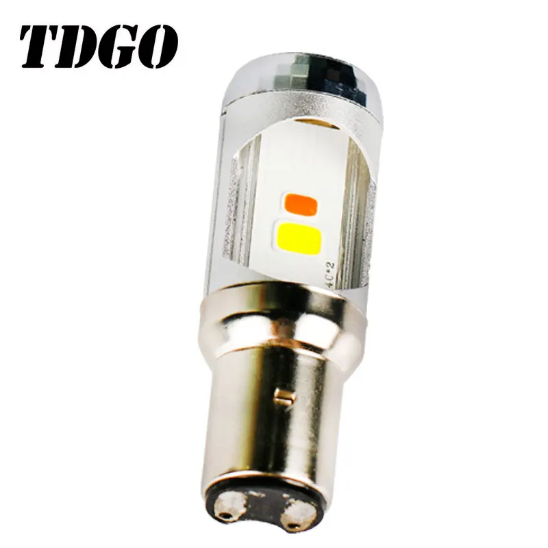TDGO Led Motorcycle Headlight White Aluminum Light 2019 New Arrival H6 Low Bulb Lamp 12V LED Motor Headlamp 12v 6000K 1600Lm |