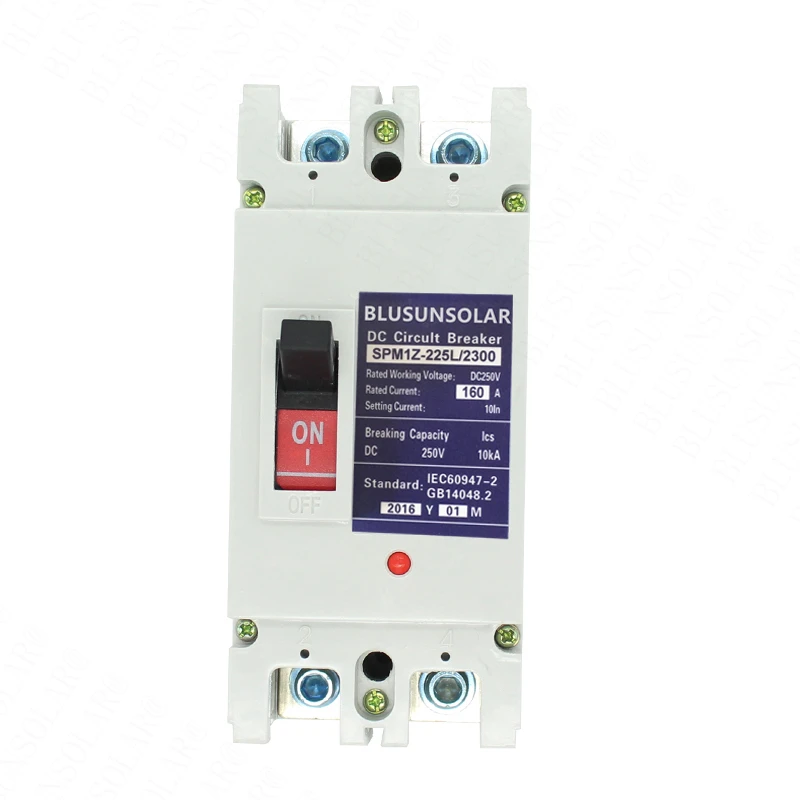 5 шт./лот Новинка 2P 160A dc440в MCB для солнечной энергии фотогальванической PV системы