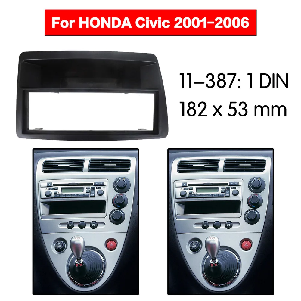 Комплект рамов для автомагнитолы HONDA Civic 2001 2006 комплект с креплением на Din
