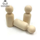 Куклы из необработанного дерева, 55 мм (2,16 дюйма)