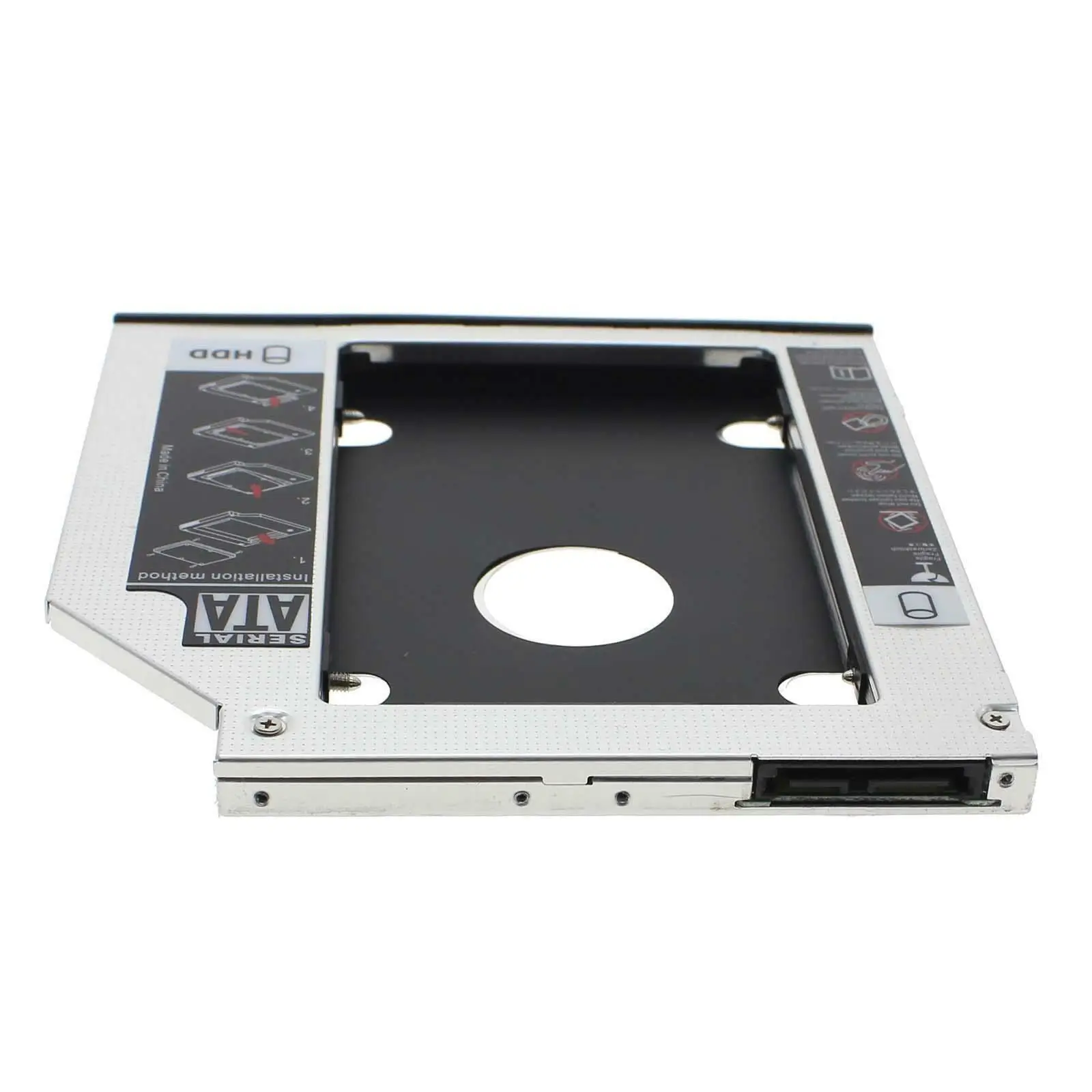 9,5 мм Caddy SATA 2nd HDD SSD жесткий диск CD/DVD-ROM адаптер для оптического отсека