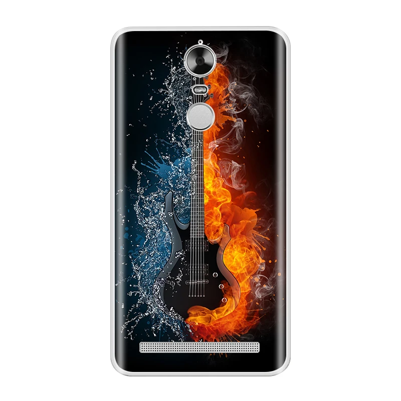 Чехол для Lenovo K5 Note 5 дюйма мягкий силиконовый чехол из ТПУ с модным рисунком