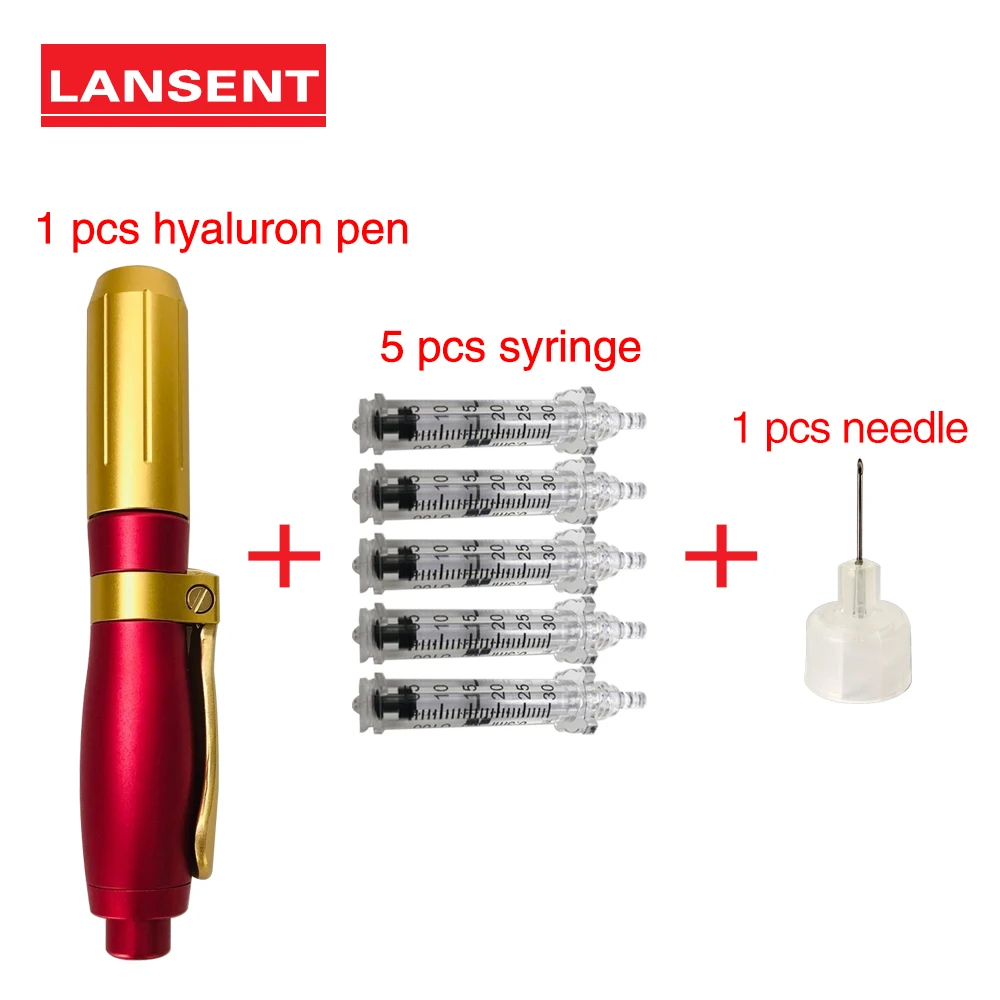 Gold Red Hyaluron Pen Set Free Customize LOGO Syringe Converter Skin Care Tools Hyaluronic For Anti-wrinkle Mesotherapy Gun
Gold Red Hyaluron Pen Set Free Customize LOGO Syringe Converter Skin Care Tools Hyaluronic For Anti-wrinkle Mesotherapy Gun