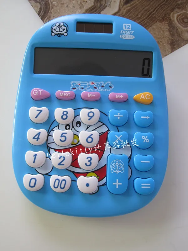 Hello Kitty розовый KT кошка милый компьютер мультфильм калькулятор ключи kt 777|cartoon