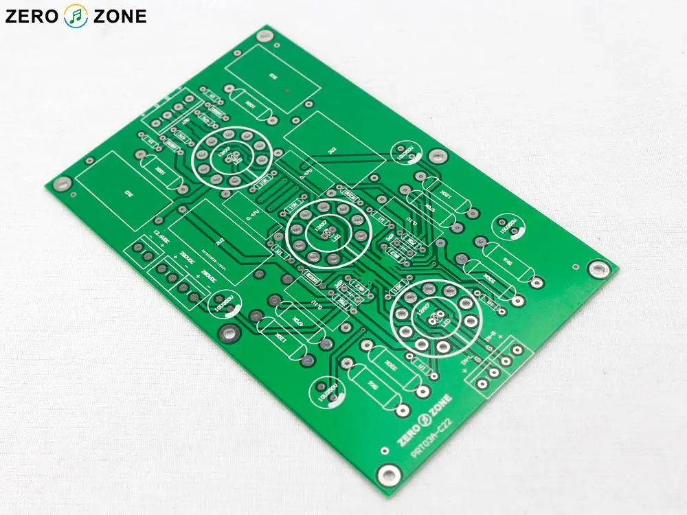 GZLOZONE PRT 03A Hi Fi стерео ламповый предусилитель PCB базы на C22 цепи|tube circuit| |