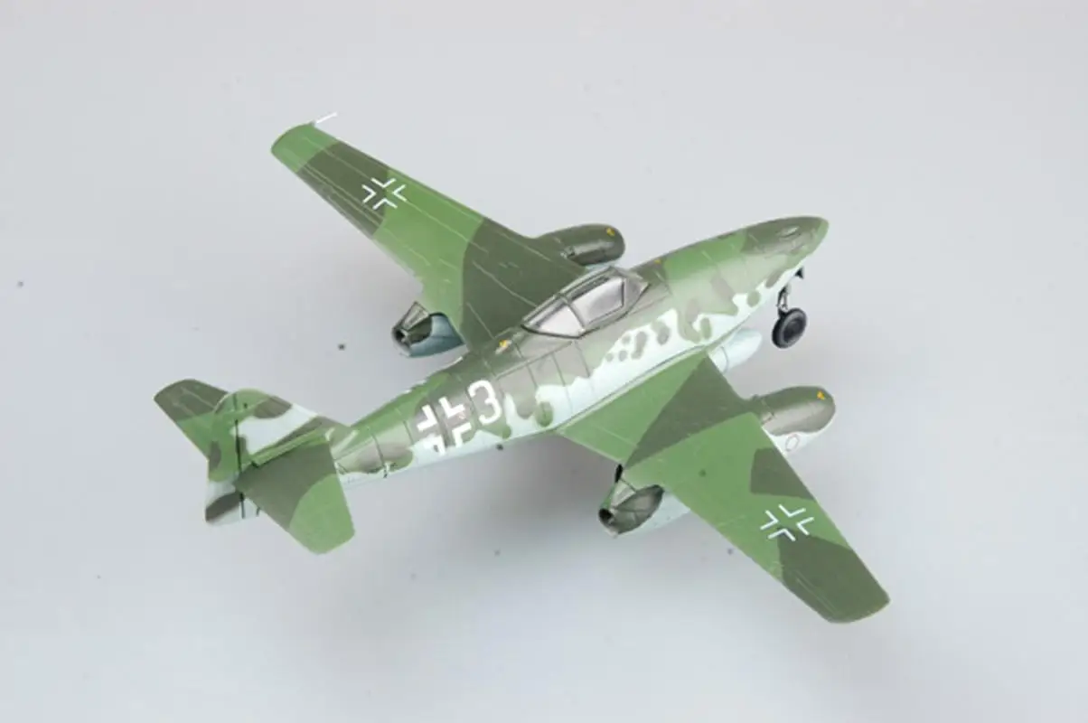 WW2 Немецкий Me 262 A Schwalbe KG44 от Galland самолет без литья под давлением легкая модель |