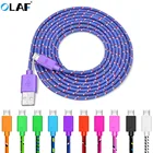 МикроUSB кабель OLAF для SamsungXiaomi RedmiHuaweiLG, 0.20.5123 м., нейлонпластикметалл, цвет на выбор