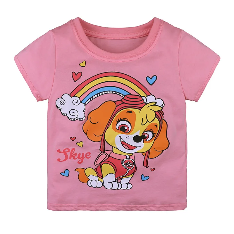 2019 New Cotton Material Kids T Shirts Children Top For Summer 1247 |