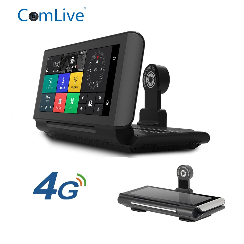 Camlive новейший K6 4G Автомобильный видеорегистратор ear 7 &quotADAS bluetooth gps navi dash cam двойная