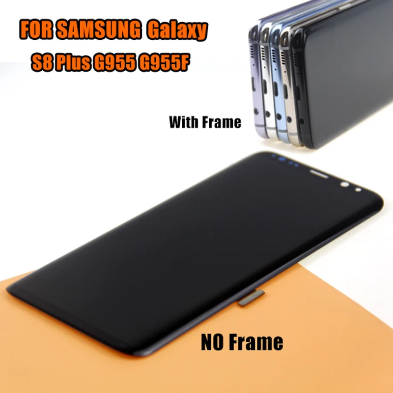 Для samsung Galaxy S8+ G9550 G955F дисплей ЖК-экран Замена для samsung SM-G955FD G955N ЖК-дисплей экран модуль