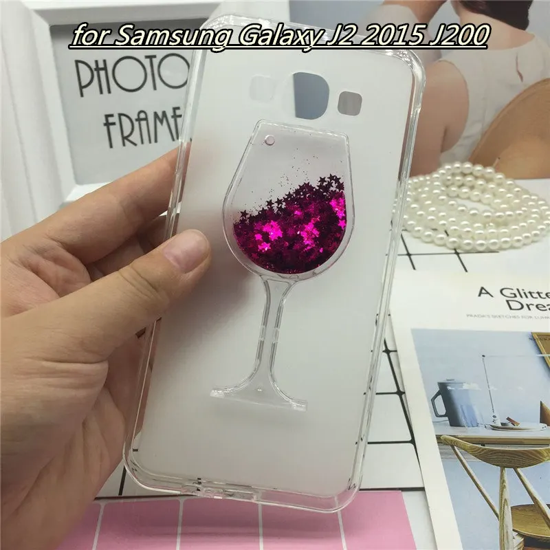 Чехлы для телефонов Samsung Galaxy J2 2015 SM J200 J200F J200G J200H 3D зыбучий песок блеск мягкая